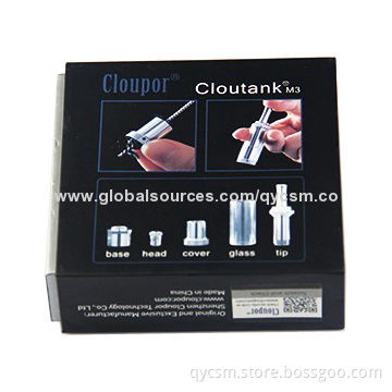 Rainbow vaporizer cloutank M3 with patented design and self-cleaning function